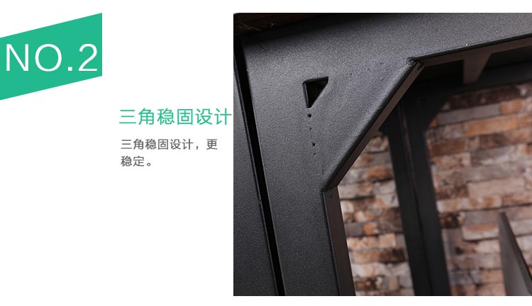 夢達時尚網吧桌椅桌體三角穩固設計